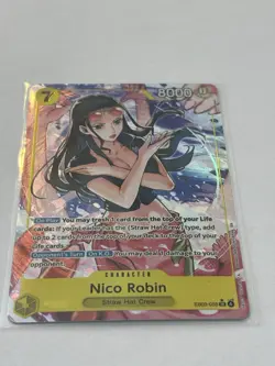 One Piece Nico Robin Heroines Edition EB03-055 SR ALT ART English - Image 2