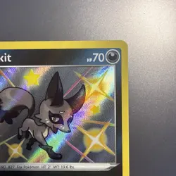 Pokemon Card Nickit SV081/SV122 Shining Fates Shiny Vault Holo Rare NM - Image 3