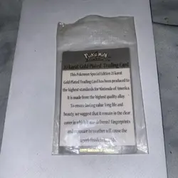 Pokemon Jigglypuff 23K Gold-Plated sets Certificate of Authenticity card 1999 BK - Image 4