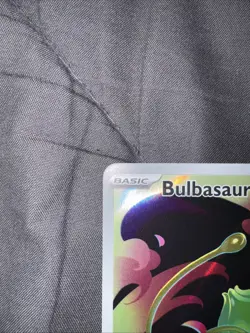 Pokemon TCG Bulbasaur Card 133/132 IR Mega Evolutions Near Mint Condition - Image 2