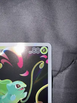 Pokemon TCG Bulbasaur Card 133/132 IR Mega Evolutions Near Mint Condition - Image 3