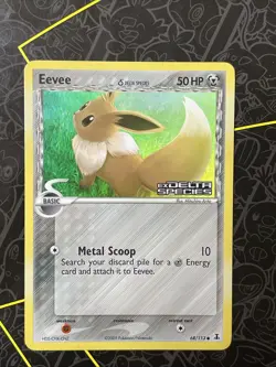 Pokemon Cards Eevee Reverse Holo Stamped Ex Delta Species 68/113 - Image 1