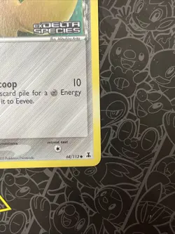 Pokemon Cards Eevee Reverse Holo Stamped Ex Delta Species 68/113 - Image 4