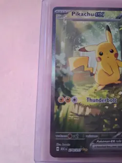Pikachu EX 276/217 SIR Ascended Heroes Pokemon TCG Alternate Art Rare Holo Card - Image 2