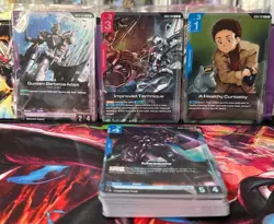 Gundam Card Game Steel Requiem GD03 - 138 Cards No Dupes - Image 1