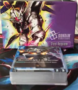 Gundam Card Game Steel Requiem GD03 - 138 Cards No Dupes - Image 3