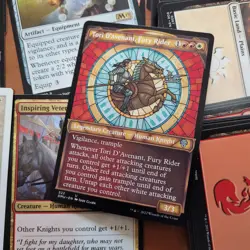 Magic the gathering COMMANDER DECK - *RED WHITE KNIGHTS*TRIBAL BEGINNER MTG FUN - Image 1