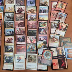Magic the gathering COMMANDER DECK - *RED WHITE KNIGHTS*TRIBAL BEGINNER MTG FUN - Image 2