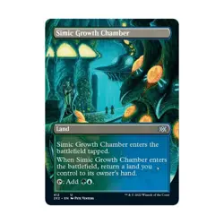 WotC Double Masters 2022 Simic Growth Chamber (Borderless) (U) NM - Image 1