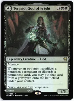 Tergrid, God of Fright R Kaldheim 112 NM - Image 1