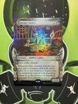 Kinscaer Sentry (SHOWCASE FOIL) - Lorwyn Eclipsed (MTG) NM - Image 1