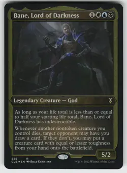 Bane, Lord of Darkness (Foil Etched) Foil R Commander Legends: Battle for Baldur - Image 1