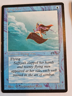 Flying Men (3) LP HP Arabian Nights ARN MTG English Regular Christopher Rush - Image 2