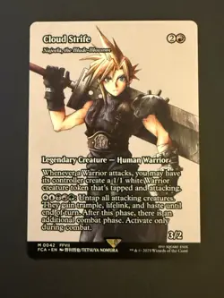Magic The Gathering - Cloud Strife (Najeela, The Blade-blossom) Final Fantasy NM - Image 1
