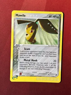 MAWILE 9/100 EX Sandstorm HOLO rare Pokemon TCG card NM+ CLEAN - Image 1