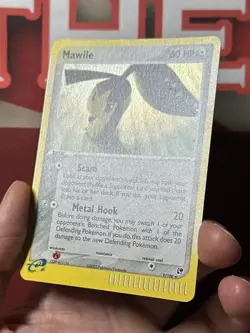 MAWILE 9/100 EX Sandstorm HOLO rare Pokemon TCG card NM+ CLEAN - Image 3