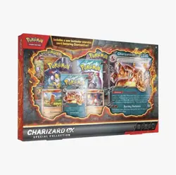 Pokemon Charizard EX Special Collection Box Oversized & Standard Cards - Image 1