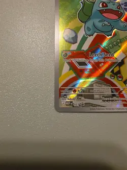 Pokemon TCG Bulbasaur 37 First Partner Collection Black Star Promo - Image 3