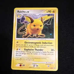 Pokemon Raichu Diamond & Pearl Promo DP21 Stage 1 90 HP English 2008 - Image 1