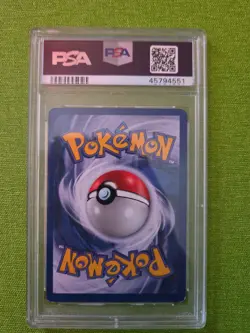 PSA 7 NM Wartortle EVOLUTION BOX ERROR Pokemon PORTUGUESE Base Set WOTC 1999 - Image 2