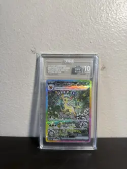 Pokemon Japanese 2024 Terastal Fest Leafeon Ex 200/187 Tag 10 - Image 1