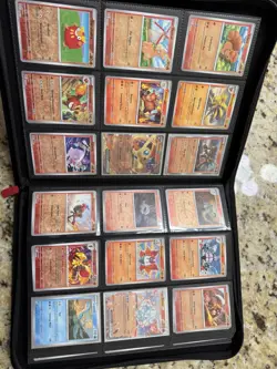 Pokemon OBSIDIAN FLAMES Master Set - M/NM *Please Read* Vault X Red Binder - Image 5
