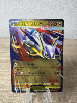 Pokemon TCG Mega Latias Ex Mega Evolutions 100/132 - Image 1