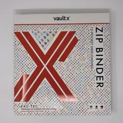 Vault X 12 Pocket Exo Tec Zip Binder Pokemon 2026 Anniversary Edition LE IN HAND - Image 1