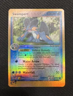 Swampert 23/109 Reverse Holo Rare Ex Ruby & Sapphire Pokemon LP - Image 1