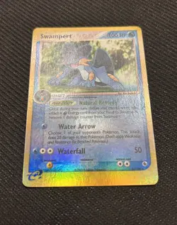Swampert 23/109 Reverse Holo Rare Ex Ruby & Sapphire Pokemon LP - Image 2