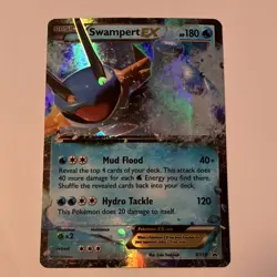 Pokemon Swampert EX XY55 XY Promo Holo Basic HP 180 2015 Hydro Tackle 120 - Image 1
