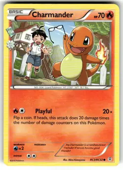 Pokemon TCG Charmander RC3/RC32 Generations Radiant Collection Common VLP - Image 1