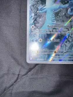 Pokemon TCG Articuno Journey Together 161/159 Fair Condition - Image 4