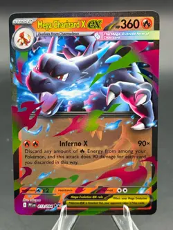 Pokemon TCG Mega Charizard X ex 013/094 Double Rare Phantasmal Flames NM/M - Image 1