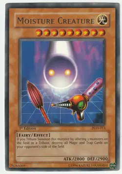Yu-Gi-Oh! Moisture Creature - PGD-013 - Rare 1st Edition - NM - Image 1