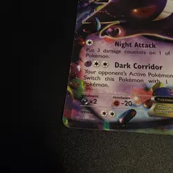 Pokemon TCG Gengar EX Jumbo Phantom Forces Card 34/119 - Image 4