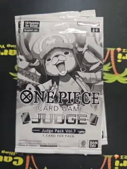 One Piece Card Game Judge Pack Vol 7 Pack SEALED - Image 1