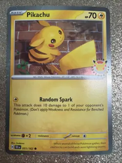 Pikachu (Pokemon Day 2026) 051/162 Miscellaneous Cards & Products Holo - Image 1