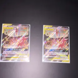 Pokemon Espeon & Deoxys GX Tag Team Holo 3 Card Lot Nintendo - Image 3