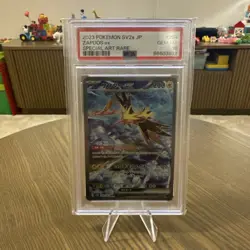 PSA 10 Zapdos ex SAR 204/165 Pokemon 151 SV2a Japanese Card Scarlet & Violet JPN - Image 1
