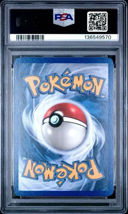 2006 POKEMON CARD EX LEGEND MAKER #2 AGGRON-REVERSE FOIL PSA 8 NM MINT POP 47! - Image 2