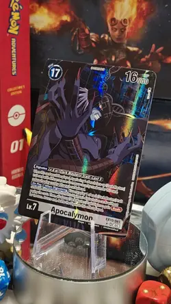 Digimon Card Game Apocalymon EX10-061 SR Alternate Art Sinister Order NM alt art - Image 1