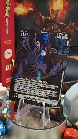 Digimon Card Game Apocalymon EX10-061 SR Alternate Art Sinister Order NM alt art - Image 3