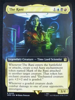 The Rani Extended Art - WHO - Mtg Card #GK - Image 1