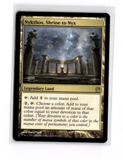 Nykthos, Shrine to Nyx Theros MP Moderately Played - Image 1