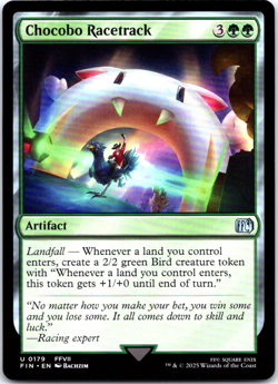 Chocobo Racetrack U FINAL FANTASY 179 LP - Image 1