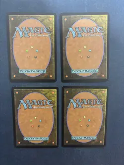 MTG 4X RUSSIAN DARK ASCENSION YOUNG WOLF PLAYED GREEN CREATURE COMMON MAGIC - Image 5