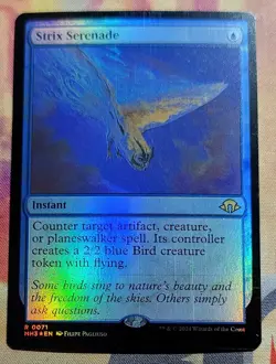 Strix Serenade (Foil) MTG Modern Horizons 3 (MH3) (NM) - Image 1