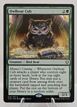 Owlbear Cub MTG Commander Legends: Battle for Baldur's Gate Regular - Image 1