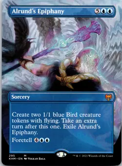 Alrund's Epiphany (Borderless) M Kaldheim 295 NM - Image 1